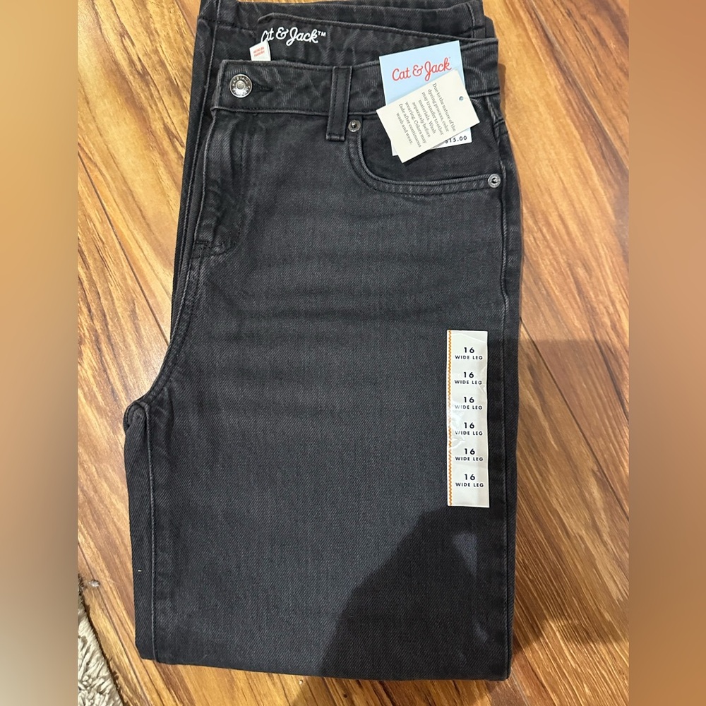 Cat & Jack Wide Leg Kids Jeans NWT